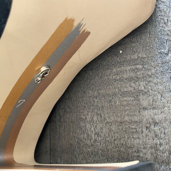 Sam Edelman Jaye Black Suede‎ Block Heel Platform Ankle Boots. Size 7 - Picture 9 of 11